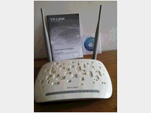 Tp-link td-w8961nd modem router wireless n, 300 mb